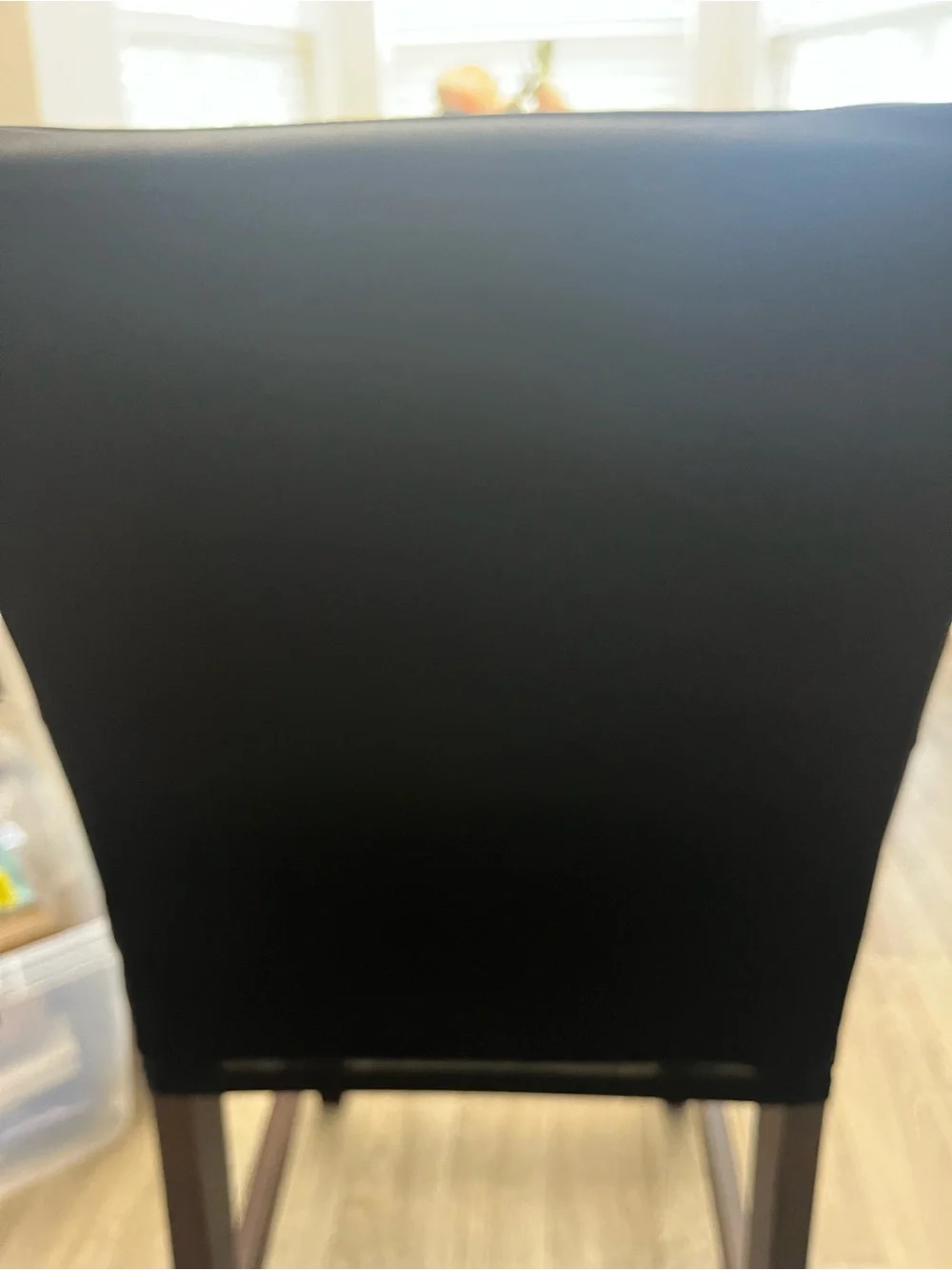 Black Upholstered Accent Chair Cover - Home Accents